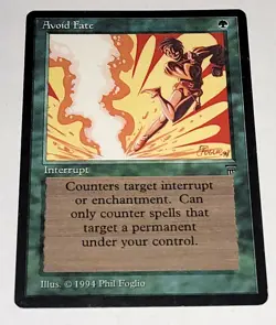 MTG Magic the Gathering Avoid Fate Legends English LP MTG - Image 3