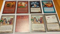 Lot Of 8 Unglued Rares Excellent Value! MTG Magic The Gathering Vintage - Image 1