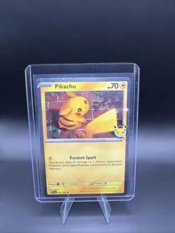 Pikachu 051/162 Stamped 2026 Pokemon Day 30th Anniversary Promo TCG - Image 1