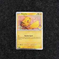 Pikachu 051 /162 Stamped 2026 Pokemon Day 30 Promo TCG With Coin - Image 3