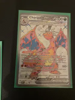 Pokemon EN SVP Charizard EX Promo 056 LP - Image 1