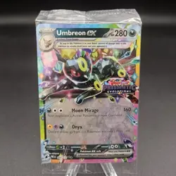 Umbreon ex 060/131 Prismatic Evolutions Stamped Promo Sealed Pokemon TCG NM - Image 1