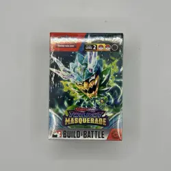 Twilight Masquerade Pokemon Build and Battle Deck 4 Packs New and Sealed - Image 1