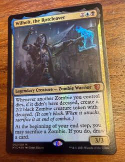 Wilhelt, the Rotcleaver - Innistrad: Midnight Hunt - Mythic - NM - Foil - MTG - Image 1