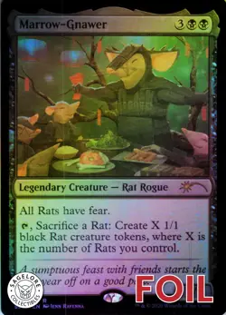 MTG Marrow-Gnawer (34) | NM Foil | Secret Lair Year of the Rat {SLD} - Image 1