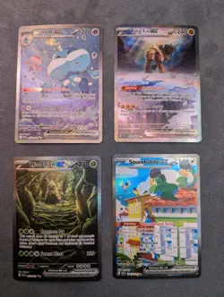Pokemon Lot Of 4 Special Illustration Rares Paldea Evolved White Flare NM - Image 1