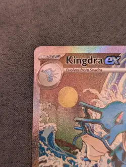 Pokemon Kingdra Ex SVP 131 Shrouded Fable Black Star Promo NM - Image 2