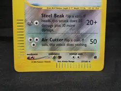 Pokemon Skarmory Expedition Base Set 027/165 Reverse Holo 2002 Masago 60 HP - Image 3