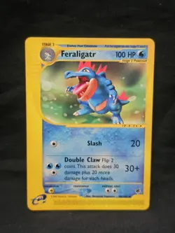 Pokemon Feraligatr Expedition Base Set 046/165 Regular 2002 100 HP - Image 1