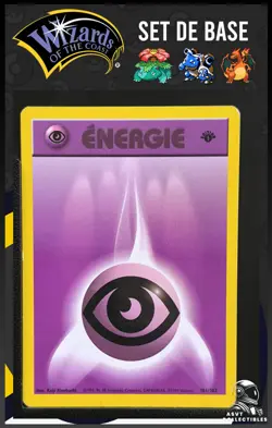 Energie Psy 101/102 Edition 1 Ed 1 Set De Base Wizards Carte Pokemon FR 2 - Image 1