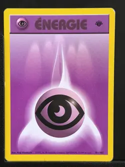 Energie Psy 101/102 Edition 1 Ed 1 Set De Base Wizards Carte Pokemon FR 2 - Image 2