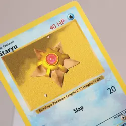 Pokemon TCG - Staryu 65/102 Base Set Common Shadowless WOTC 1999 - EXC/NM - Image 1