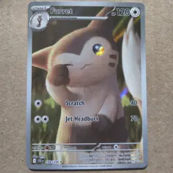 Furret 168/159 - Illustration Rare Holo - SV09 Journey Together - NM Pokemon TCG - Image 1