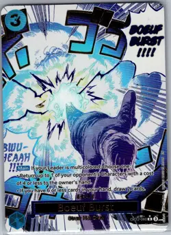 Boeuf Burst Alt Art OP12-060 English Legacy of the Master - One Piece Card - NM - Image 1