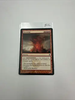 Geosurge 1x New Phyrexia MTG Magic the Gathering Red Sorcery Card LP - Image 1