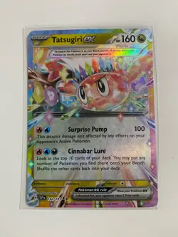 Tatsugiri ex 142/191 Double Rare Holo - Surging Sparks - Pokemon TCG Card - NM - Image 1