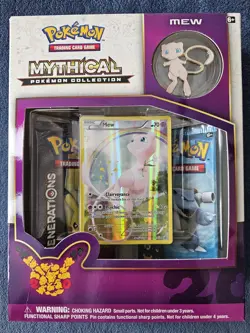 Pokemon TCG 20th Anniversary Mew Mythical Pokemon Collection Box - Image 1