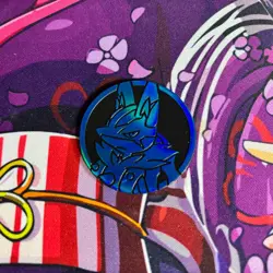 Mega Lucario Coin - Pokemon - Mega Evolutions ETB - Image 1