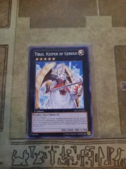 YUGIOH TIRAS KEEPER OF GENESIS BP01-EN029 COMMON 1ST ED NM - Image 1