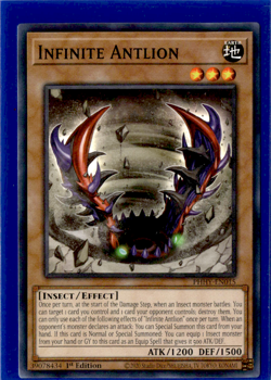 3x Infinite Antlion | PHHY-EN015 | Yu-Gi-Oh! TCG - Image 1