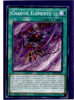 Chaos Elements | ALIN-EN067 | Yu-Gi-Oh! TCG - Image 1