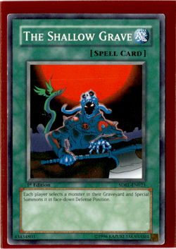 The Shallow Grave | SDRL-EN023 | 1st Edition | Yu-Gi-Oh! TCG - Image 1