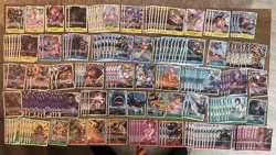 HUGE one piece TCG SR bundle all sets from op01 onwards 200 cards PRB EB - Image 1
