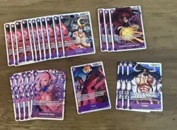 HUGE one piece TCG SR bundle all sets from op01 onwards 200 cards PRB EB - Image 2