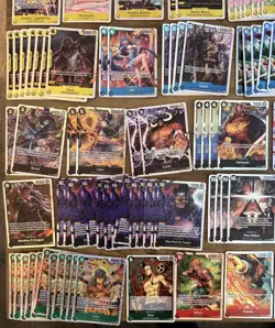 HUGE one piece TCG SR bundle all sets from op01 onwards 200 cards PRB EB - Image 5