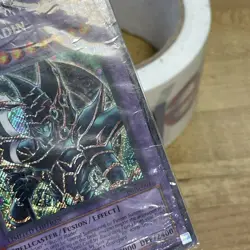 Yugioh Dark Paladin DMG-001 Secret Rare Limited ED. *SEALED* Factory Card Flaws - Image 3