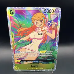 Nami SR OP08-106 English One Piece Card Game Two Legends English NM - Image 2
