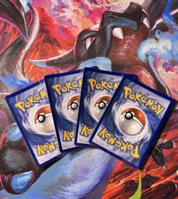 Mega Charizard X ex Pokemon TCG 4 Card Lot 013/094 Me02: Phantasmal Flames - Image 2