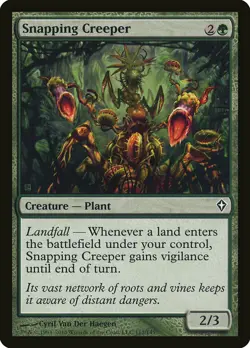 MTG Worldwake Snapping Creeper Near Mint English Magic Gathering Card 🧙🏽49 - Image 1