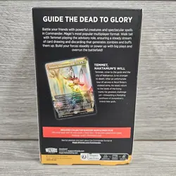 MTG Eternal Might Commander Deck Aetherdrift Hashaton Scarab's Fist New Box Dmg - Image 2