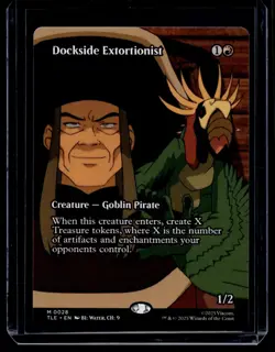 Dockside Extortionist Borderless MTG Avatar: TLA Eternal-Legal Nm/M - Image 1