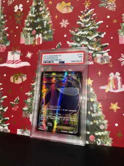 PSA 7 GENGAR EX #114/119 FULL ART 2014 POKEMON XY PHANTOM FORCES - Image 1