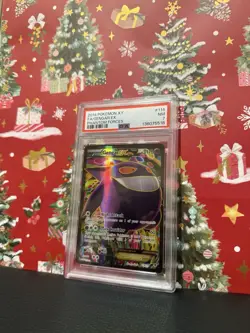 PSA 7 GENGAR EX #114/119 FULL ART 2014 POKEMON XY PHANTOM FORCES - Image 3