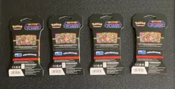 Pokemon TCG: Phantasmal Flames | (4) Sleeved Booster Pack | Complete Art Set | - Image 2