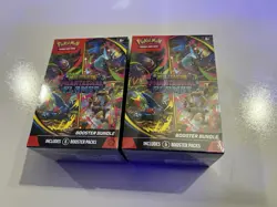 LOT OF 2 Pokemon TCG Phantasmal Flames Booster Bundles In Hand - Image 1