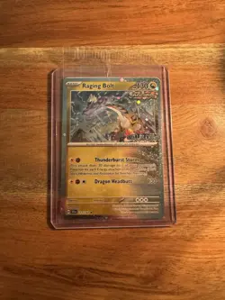 Pokemon TCG Raging Bolt 111/142 Stellar Crown Best Buy Stamped Promo - Image 1