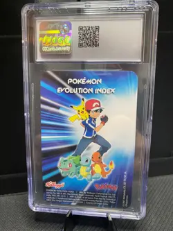 2016 Nintendo Kellogg's Pokemon Evolution Index Dratini/Dragonair/Dragonite CGC8 - Image 2