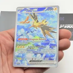 CARTA POKEMON ZAPDOS EX SAR 202/165 - MEW 151 - ITA - NEAR MINT - Image 3