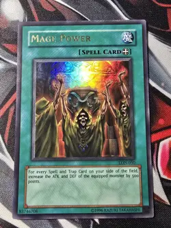 Yugioh! Mage Power - LON-050 Unlimited Ultra Rare - VLP - Image 1