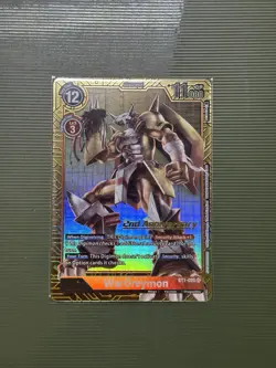[Alt Art] BT1-025 WarGreymon - Digimon Card Game Digimon TCG - Image 1
