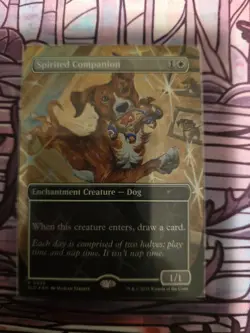 Spirited Companion (0896) (Rainbow Foil) Secret Lair Drop Foil - Image 1
