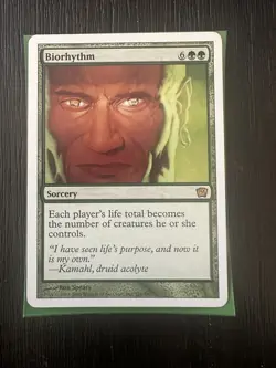 MTG 9TH EDITION* BIORHYTHM NM/M* - Image 1