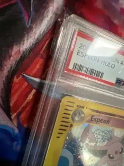 PSA 5 EX Espeon #H9 Pokemon Aquapolis 2003 Reverse Holo Foil Rare - Image 3