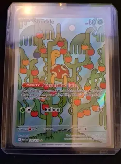 Pokemon TCG Mega Evolutions Shuckle 136/132 Illustration Rare Pack Fresh - Image 1