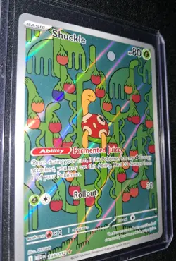 Pokemon TCG Mega Evolutions Shuckle 136/132 Illustration Rare Pack Fresh - Image 2