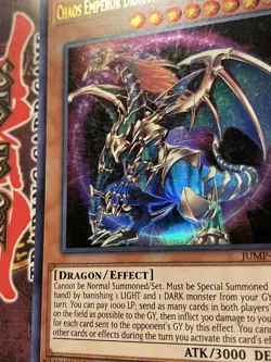 Chaos Emperor Dragon - Envoy Of The End - JUMP-EN086 - Ultra Rare-Limited Ed.-LP - Image 2